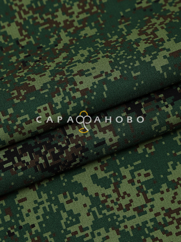 Саржа набивная 150 см, 123-1 Цифра 260 +/- 13 г/м2, фото 4