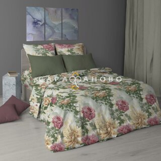 Ткань Бязь 220 см "Офимия" рис 7133 вид 1