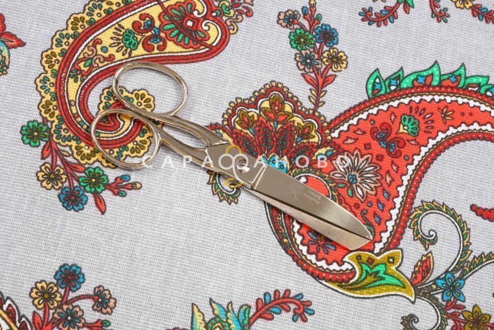 Ткань Рогожка арт 902 150 см "Пэйсли" рис 30128 вид 3, фото 4