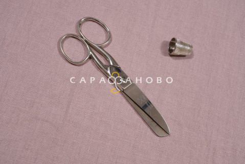 Ткань Лён 150 см с эфф. мят. рис 1555