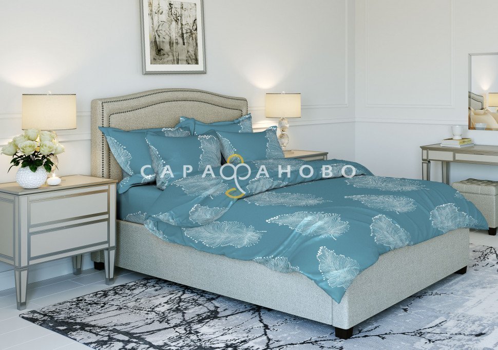 Ткань Бязь 220 см рис. 9050-2 "Варьете", фото 1