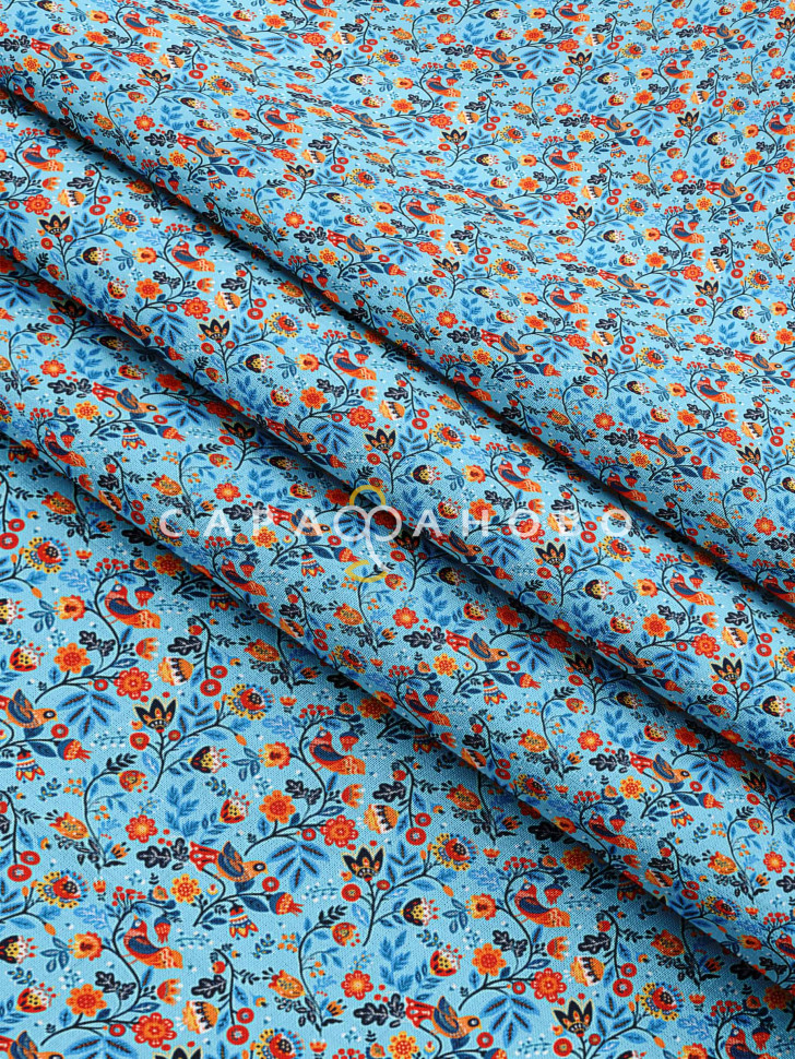 Ткань Ситец 150 см рис 21530-1, фото 8