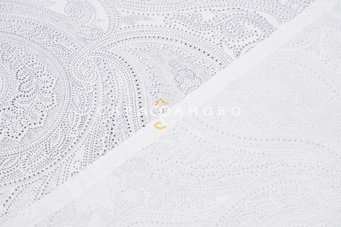 Ткань Бельевое полотно 220 см Королевский бархат white рис 21131 вид 1