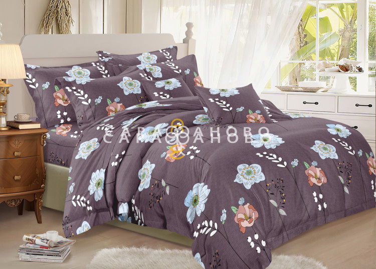 Ткань Полисатин 220 см. 90 гр. Цветы, фото 1