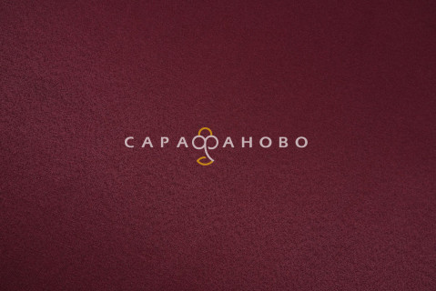 Ткань Грета 150 см 195 гр гл/кр бордовый 14