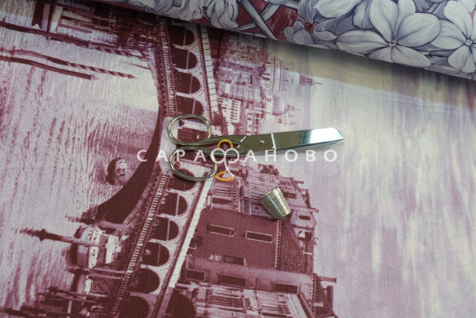 Ткань Перкаль 220 см "Гранд" рис 6767 вид 1, фото 6