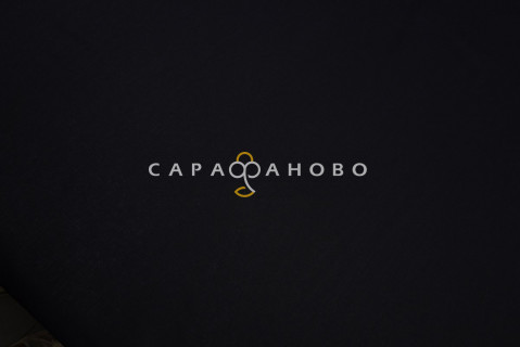 Ткань Поплин 220 см рис. 39009 Чёрный