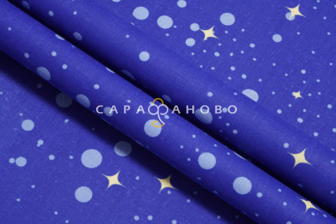 Ткань Перкаль 220 см рис. 209461 Сказка о зиме 1 (основа)