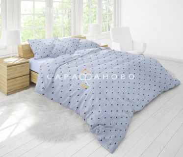Ткань Бязь 220 см рис. 9815 "Ритм"