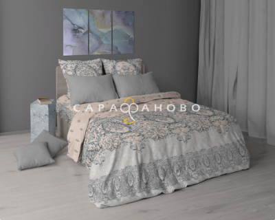 Ткань Бязь 220 см "Империя" рис 6685 вид 2