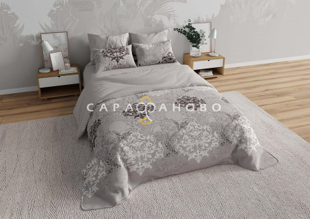 Ткань Перкаль 220 см рис. Кружево 2 (основа)