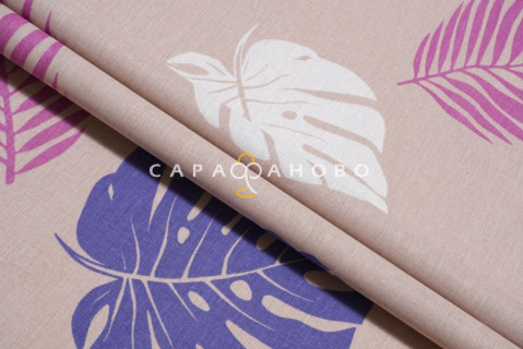 Ткань бязь 220 См. Тропикана (749-1)
