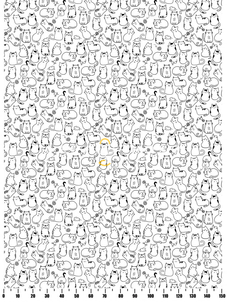 Ткань Рогожка 150 см рис 21422-1, фото 8