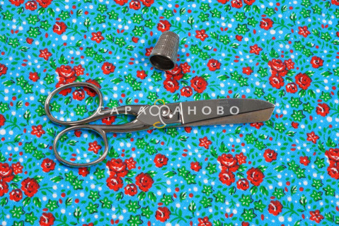 Ткань Бязь 150 см Плательная Коллекция рис 10628 вид 3