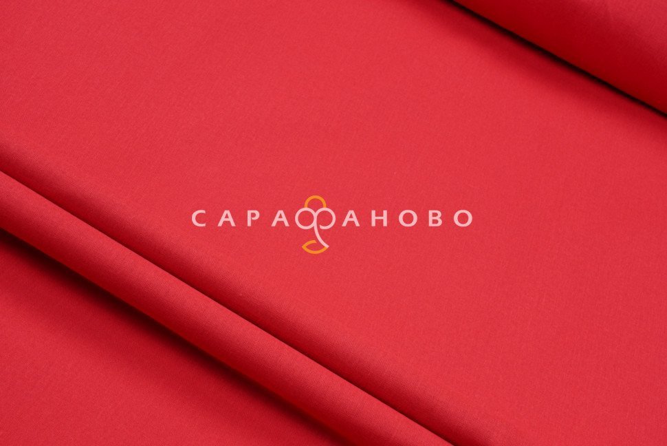 Ткань Бязь 150 см 262-3 ГОСТ №032 Красная, фото 2