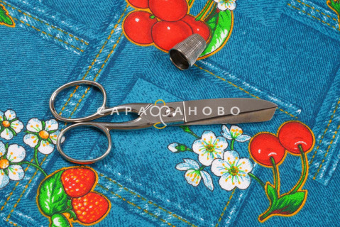 Ткань Бязь 150 см Плательная Коллекция рис 10684 вид 2