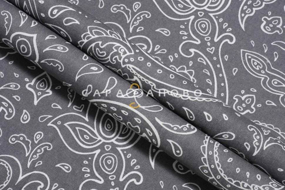 Ткань Бязь 150 см 140 гр рис. 228в8 Турецкие огурцы, фото 5