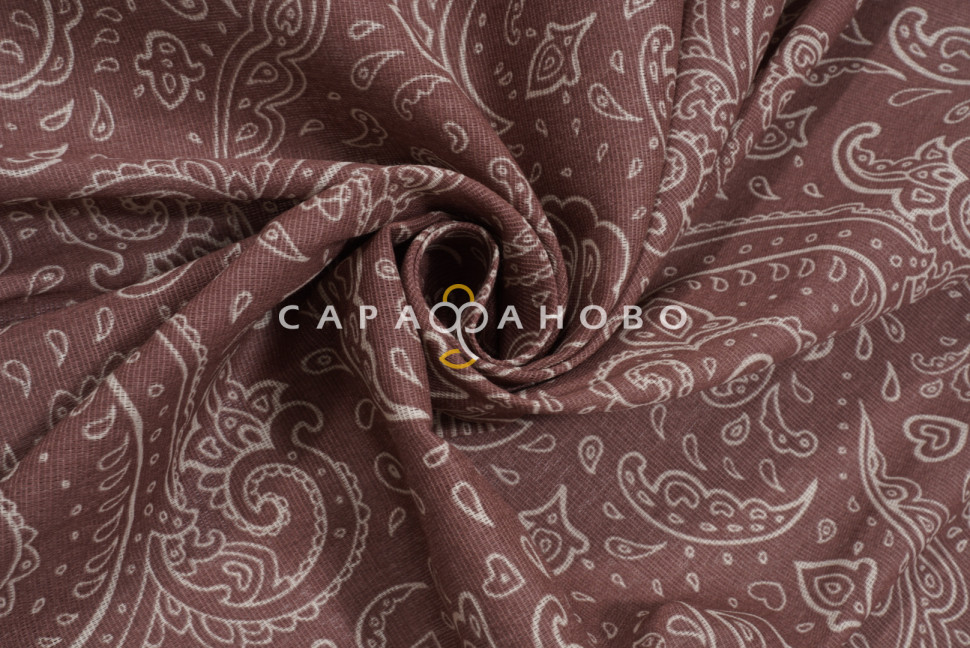 Ткань Бязь 150 см 105 гр рис. 228в1 Турецкие огурцы, фото 5