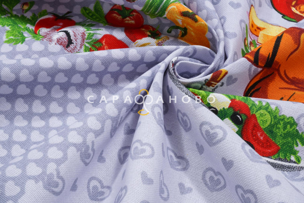 Ткань Рогожка 150 см рис. 12215-1 Тигран, фото 3