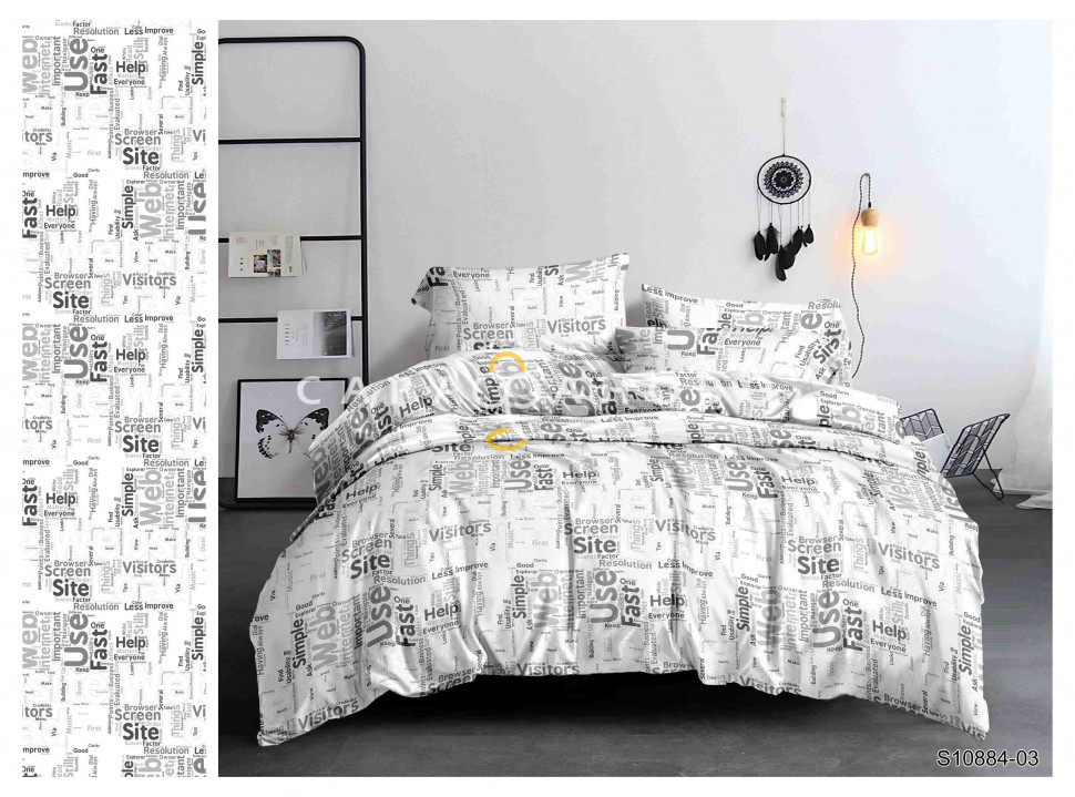 Ткань Полисатин 220 см 80 гр диз. 10884-03, фото 1