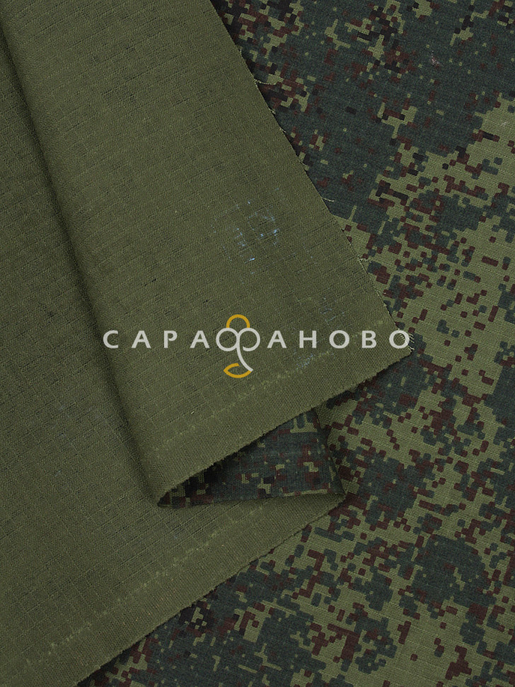 Рипстоп набивной 150 см, 123-3 Цифра 230 +/- 10 г/м2, фото 5