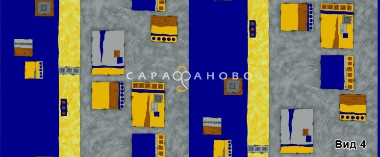 Бязь набивная 150 см 100 гр, рис 126 вид 4