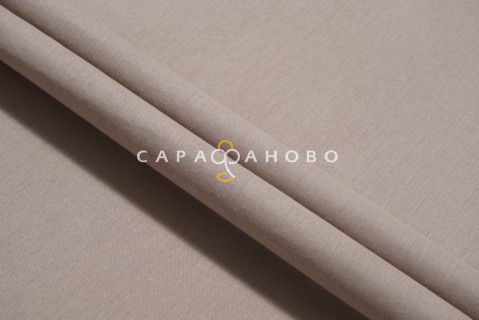 Ткань Бязь 150 см 120 гр рис. 1/4 Тёмно-бежевый
