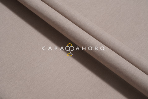 Ткань Бязь 150 см 120 гр рис. 1/4 Тёмно-бежевый