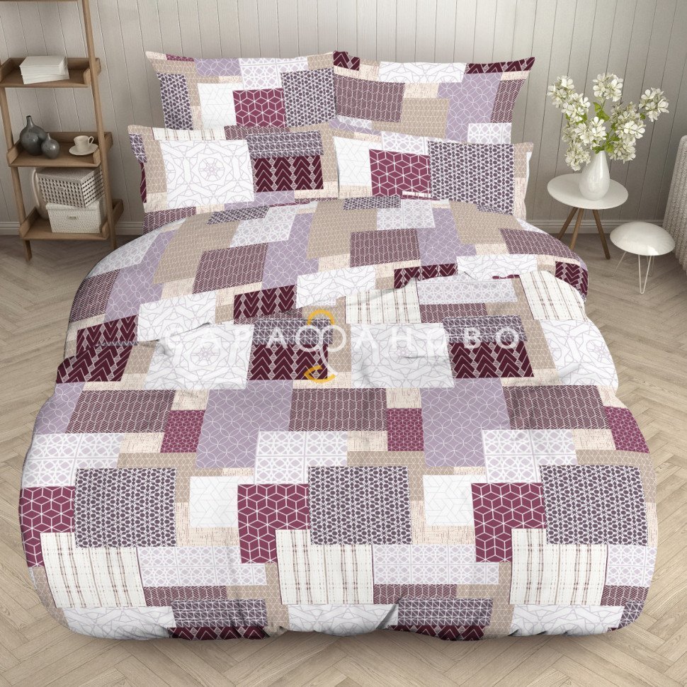 Ткань Бязь 220 см Миледи рис Рапсодия 70334 вид 1, фото 1