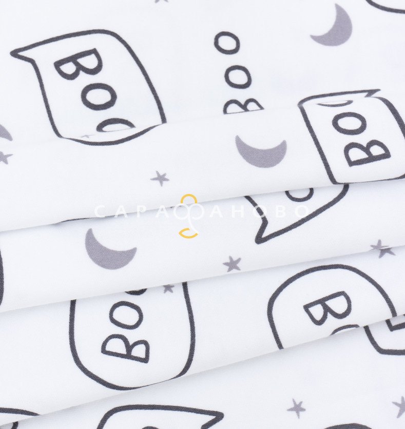 Ткань Интерлок 40/1 Пенье BOO новый белый, фото 2