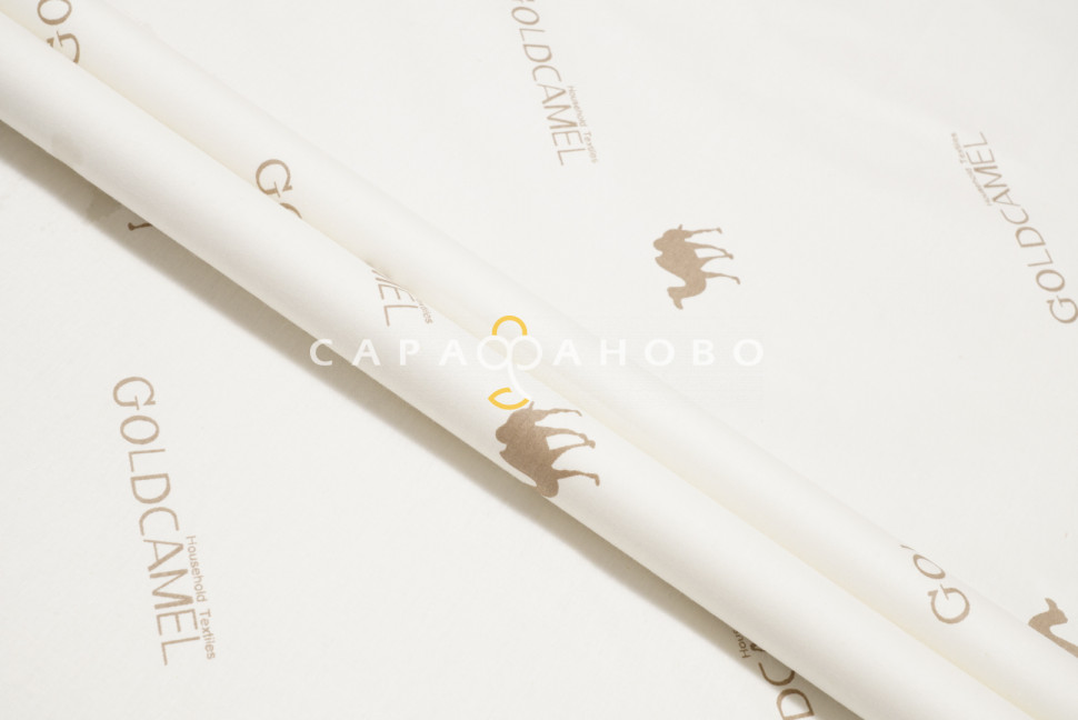 Ткань Тик 100% хлопок 220 см набивной диз GOLD CAMEL S М, фото 8