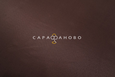 Ткань Грета гл/кр 150см 200гр коричневый 15