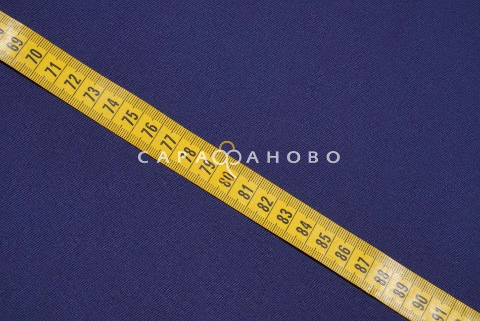 Ткань Саржа 150 см 240 гр №269 Темно-синий, фото 4