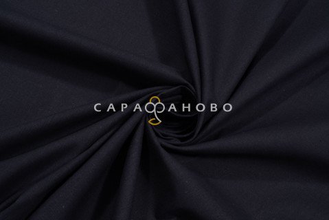 Ткань Бязь 150 см 140 гр рис. 8/3 Чёрный