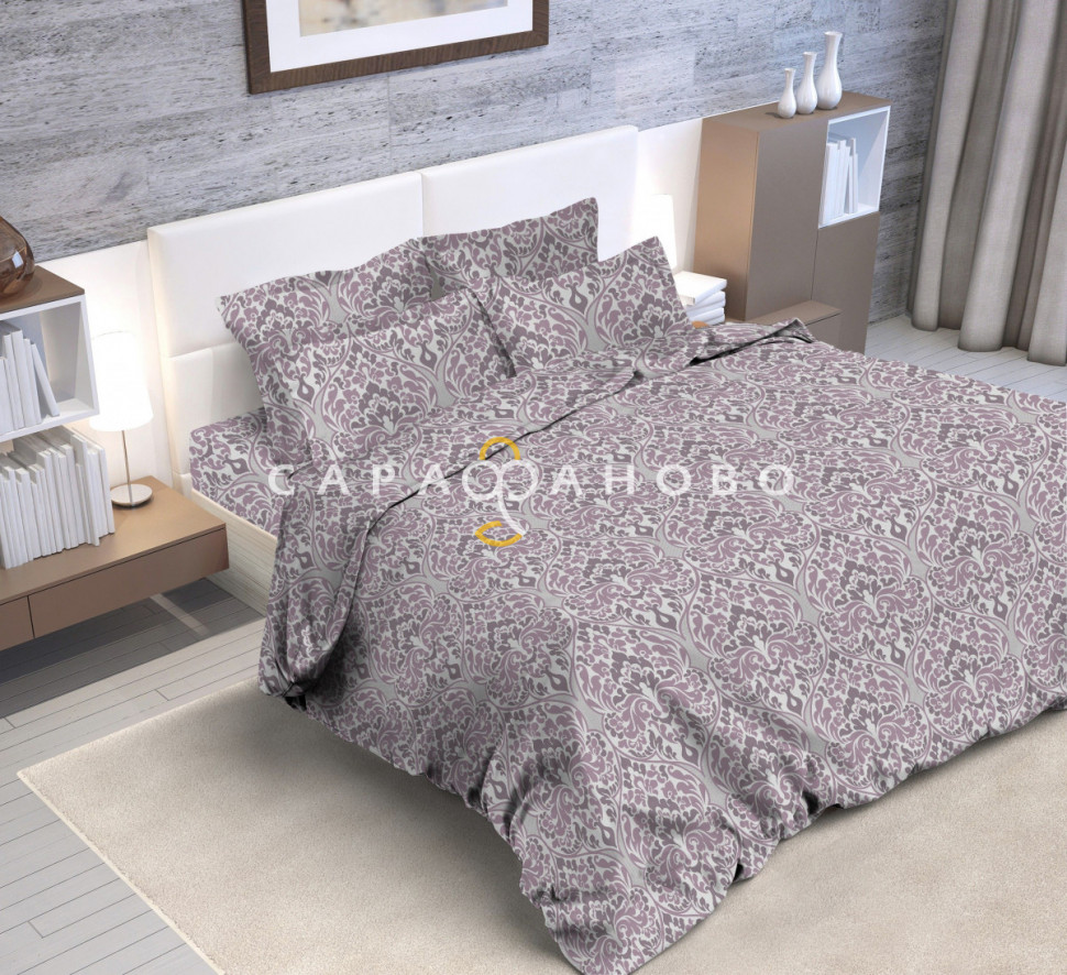 Ткань Бязь 220 см 120 г/м2 рис 6057 вид 1, фото 1
