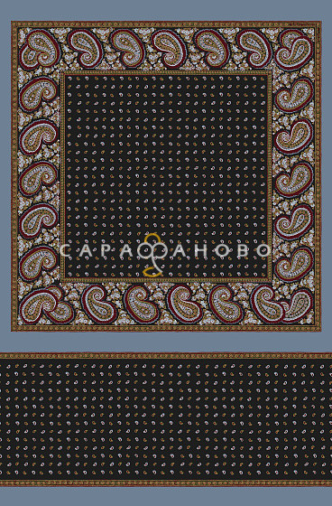 Ткань Батист 150 см 80 гр рис 22253-1, фото 1