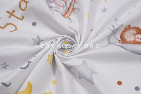 Ткань Поплин детский 220 см рис 21-14