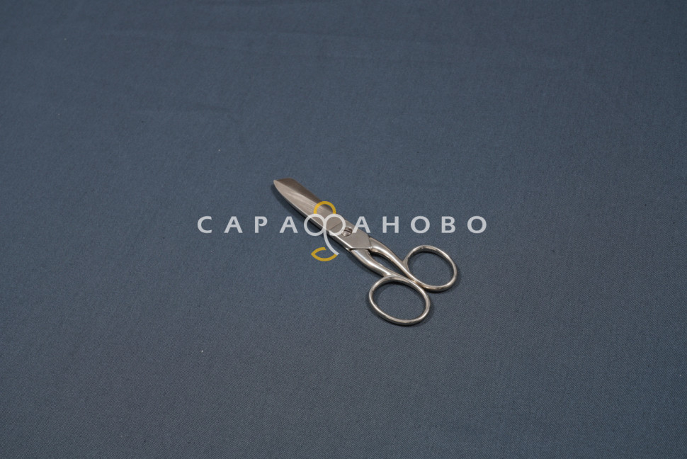 Ткань Саржа 150 см 240 гр №306 Темно-серый с ВО, фото 6