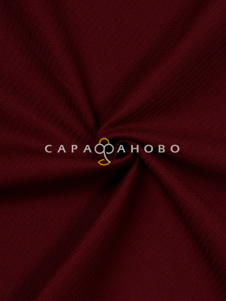Вафельное полотно гладкокрашеное 150 см, 038 Бордо 150 +/-9 г/м2, фото 11