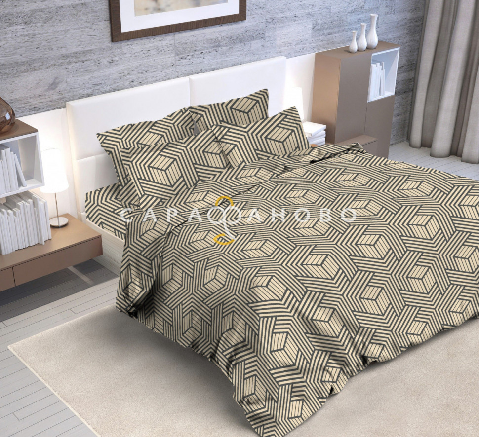 Ткань Бязь 220 см 120 г/м2 рис 6054 вид 1, фото 1