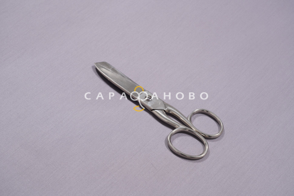 Ткань Сатин гл/к 220 см рис. 70100-1 Графит, фото 6