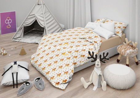 Ткань Перкаль 150 см 13269-1 Little Unicorns Компаньон
