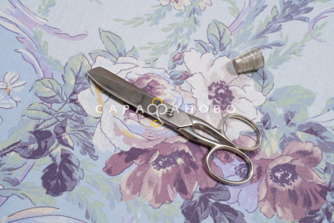 Ткань Бязь 220 см "Мелани" рис 11204 вид 1