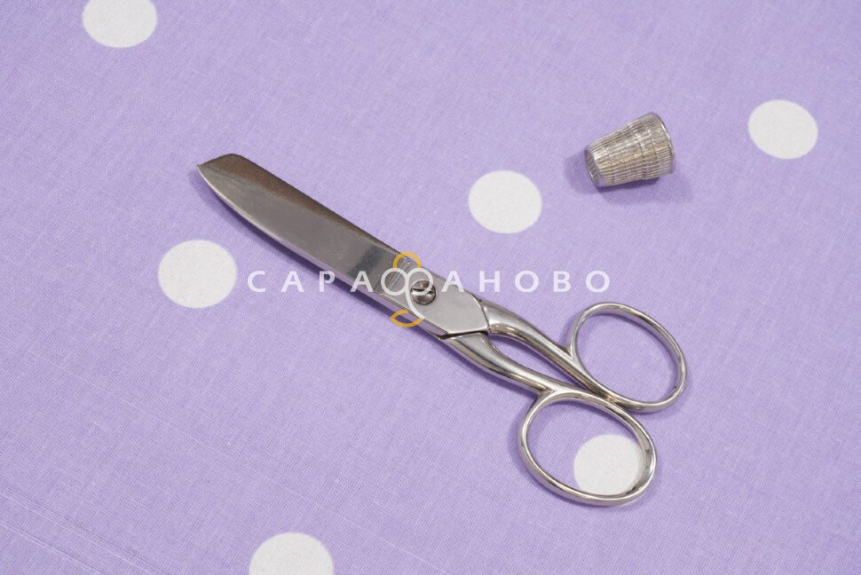 Ткань Перкаль 220 см рис 6855 вид 6 Вивьен лилак, фото 10