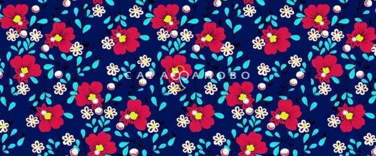 Ткань бязь 150 см плательная коллекция рис 950 вид 1 ГОСТ 262