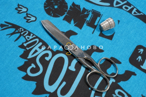 Ткань бязь 150 см динозавры рис 10196