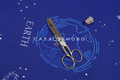 Ткань Бязь 220 см рис. 20474-1 Гравитация (основа)