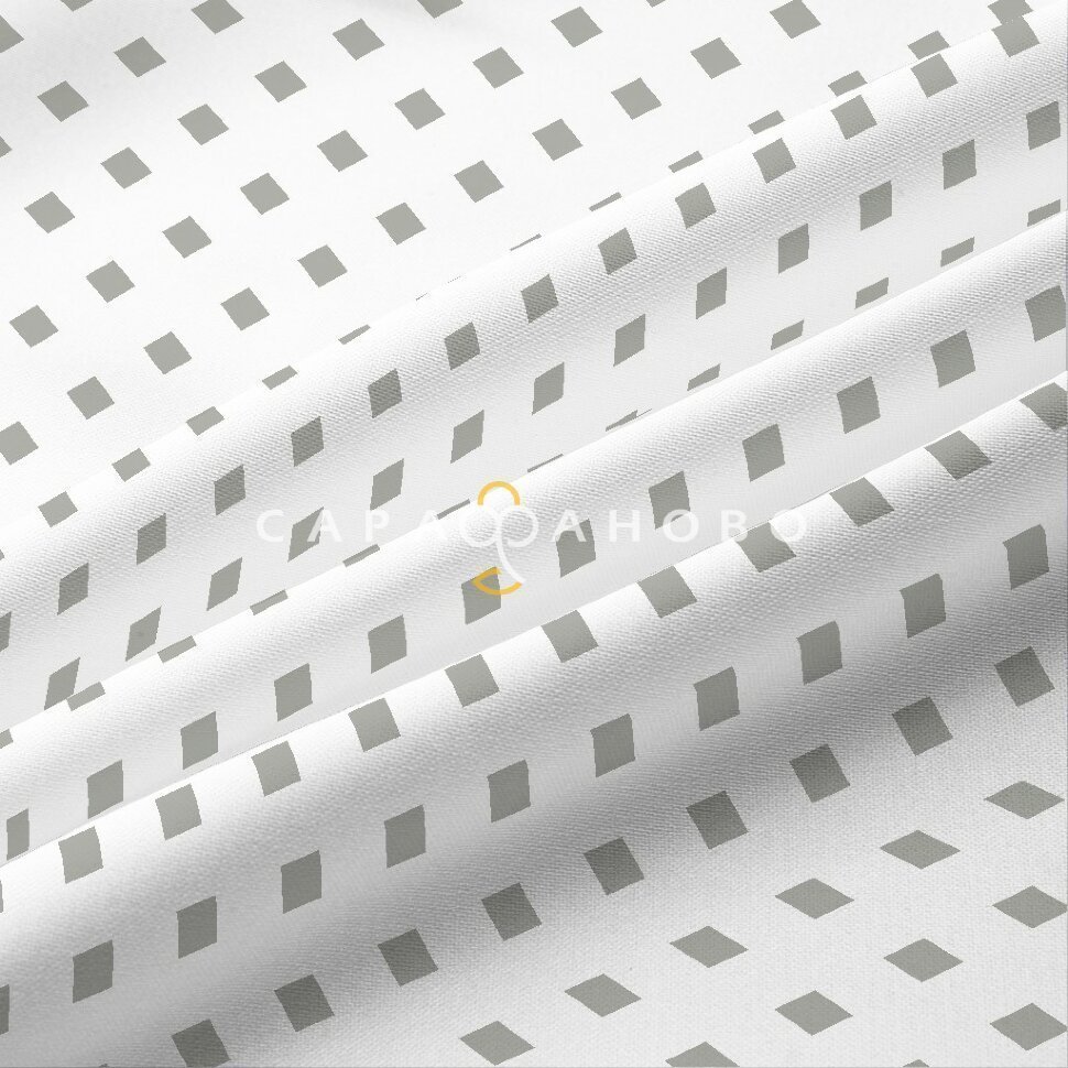 Тик набивной 220см пэ рис 10-1 СЕРЕБРО GL, фото 1