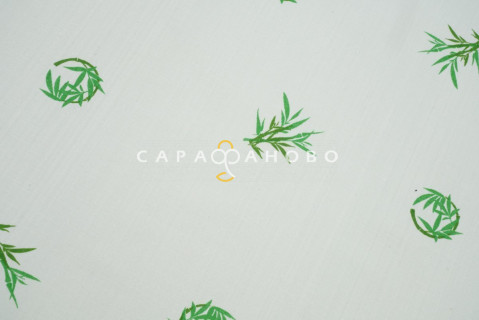 Тик набивной 220см "Хлопок" рис Bamboo 5