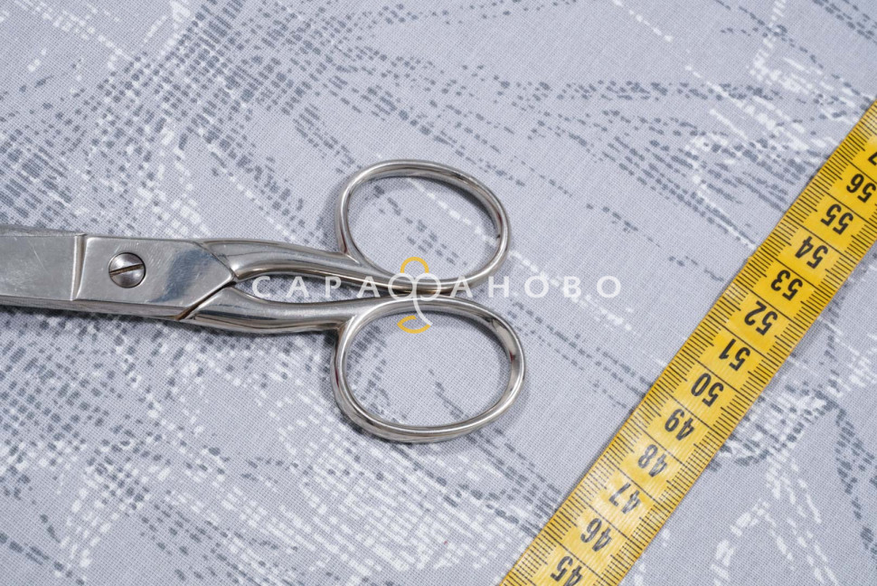 Ткань Перкаль 220 см 125 г "ЭЛИТ" рис 660661 Тишина ночи (компаньон), фото 11